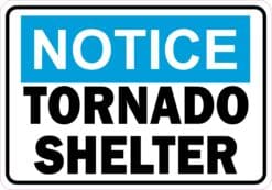 Tornado Shelter Magnet