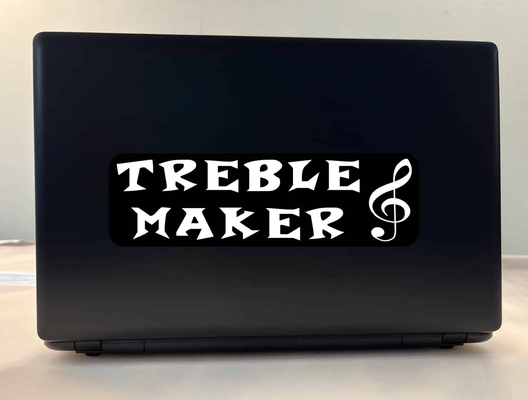 StickerTalk Treble Maker Sticker, 10 inches x 3 inches - Image 3