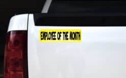 Yellow Employee of the Month Magnet
