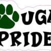 Green Paw Cougar Pride Vinyl Sticker