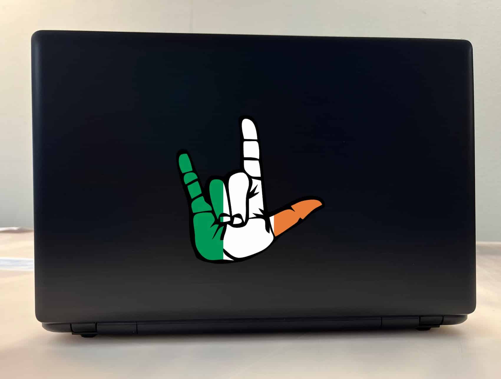 StickerTalk Ireland I Love You Hand Sticker, 5 inches x 5 inches - Image 4