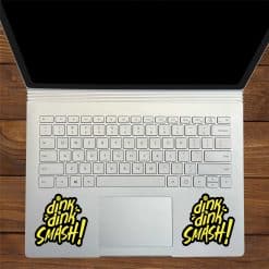 Dink Dink Smash Pickleball Stickers