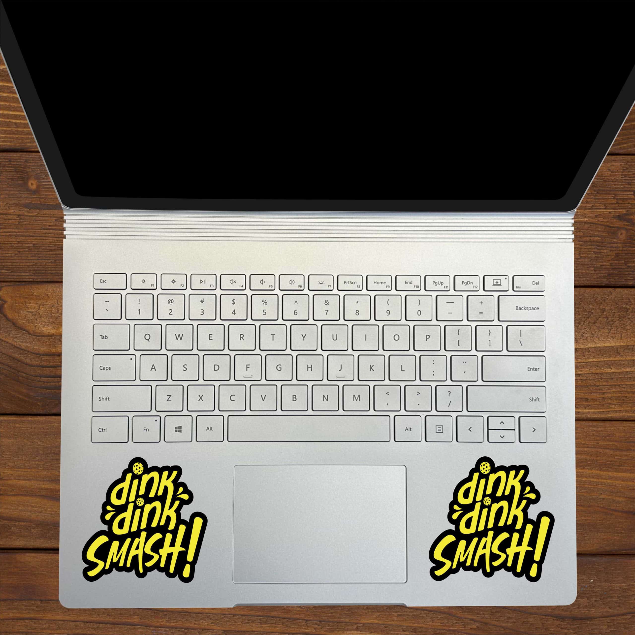 Dink Dink Smash Pickleball Stickers