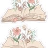 Mirrored Floral Storybook Stickers