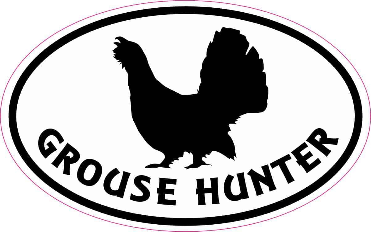 Grouse Hunter Sticker