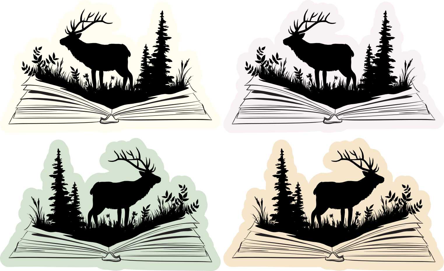Elk Storybook Stickers