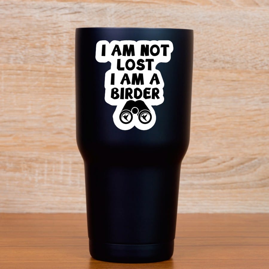 StickerTalk I Am Not Lost I Am a Birder Stickers, 2.6 inches x 3 inches - Image 6