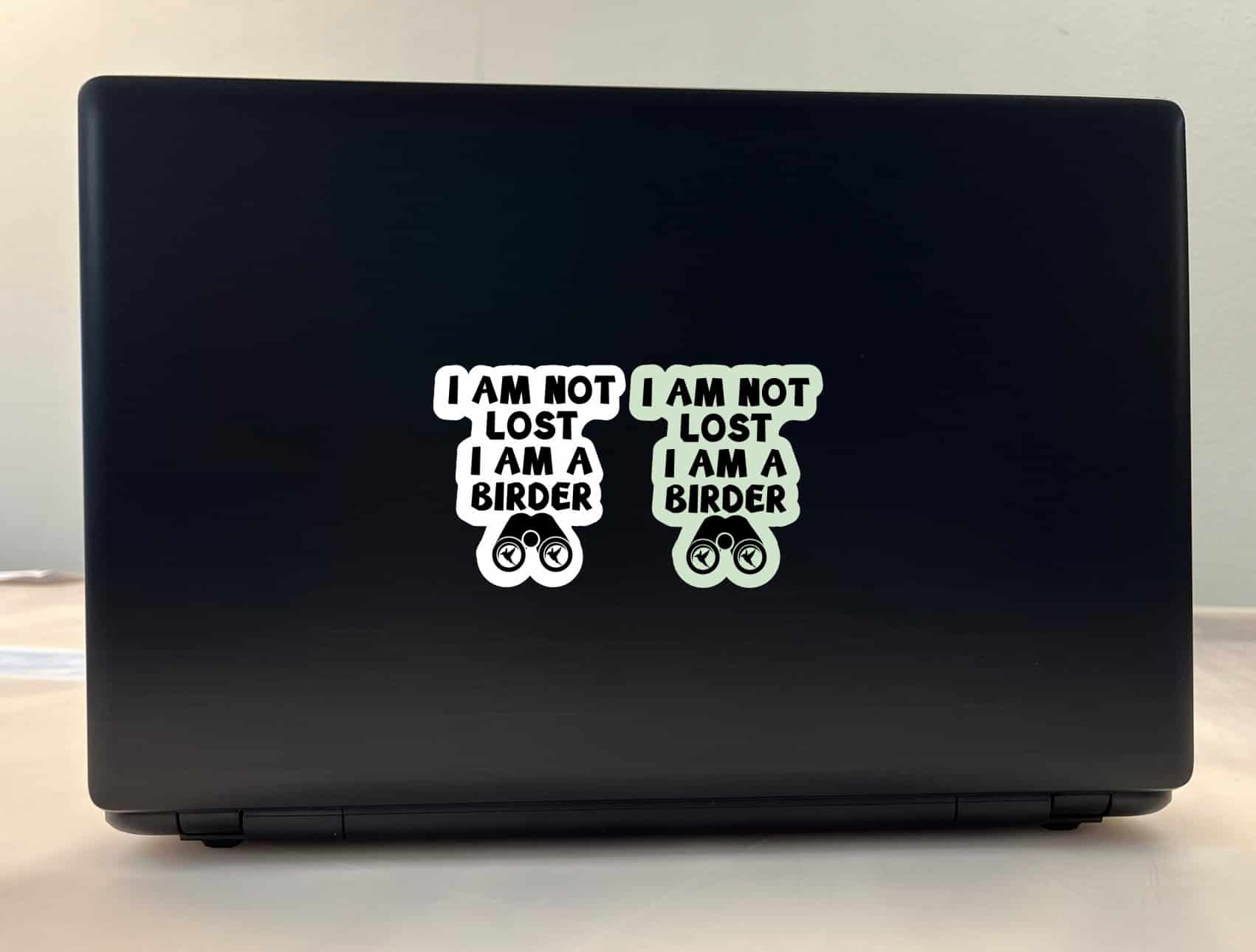 StickerTalk I Am Not Lost I Am a Birder Stickers, 2.6 inches x 3 inches - Image 3