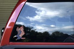 Patriotic Eagle Sticker