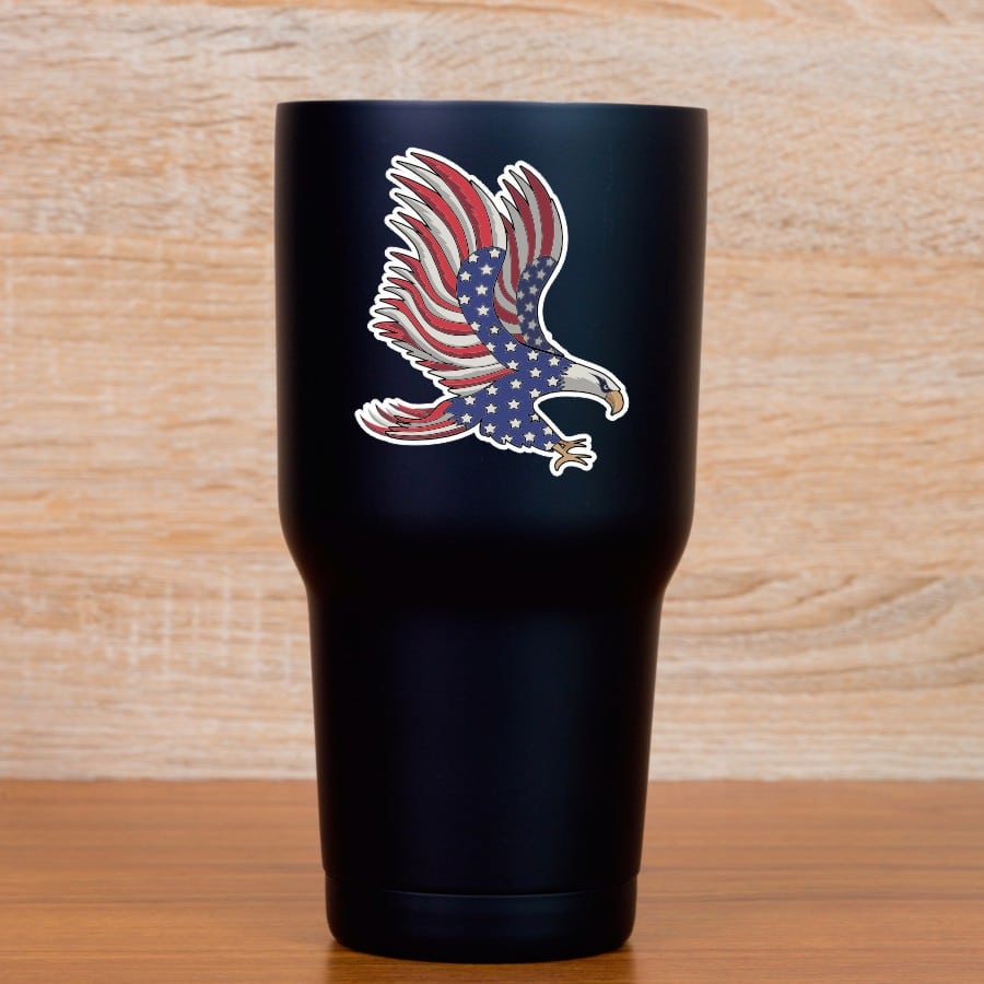 StickerTalk USA Eagle Stickers, 2.5 inches x 3 inches - Image 5