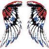 Patriotic Wing Stickers