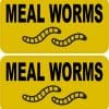 Meal Worms Stickers