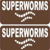 Superworms Stickers