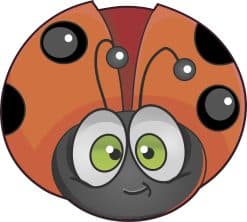 Ladybug Sticker