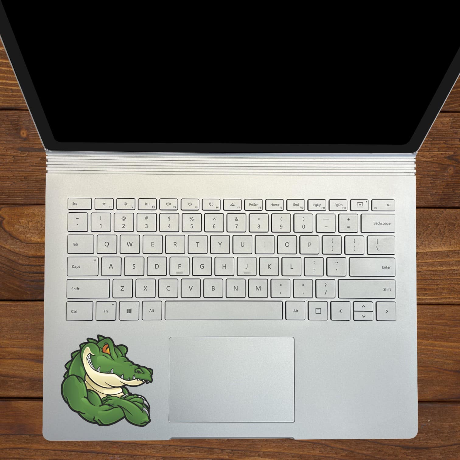 StickerTalk Crocodile Mascot Stickers, 3 inches x 3 inches - Image 4
