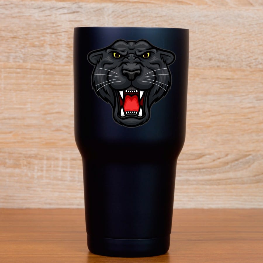 StickerTalk Panther Head Mascot Stickers, 3 inches x 3 inches - Image 5