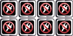 Do Not Unplug Stickers