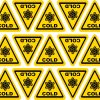 Cold Triangle Stickers