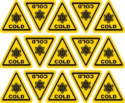 Cold Triangle Stickers
