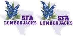 Officially Licensed SFA Texas Bluebonnet Sticker