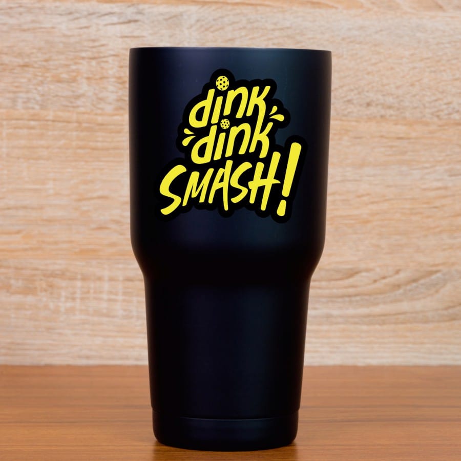 StickerTalk Dink Dink Smash Pickleball Stickers, 3 inches x 3 inches - Image 6