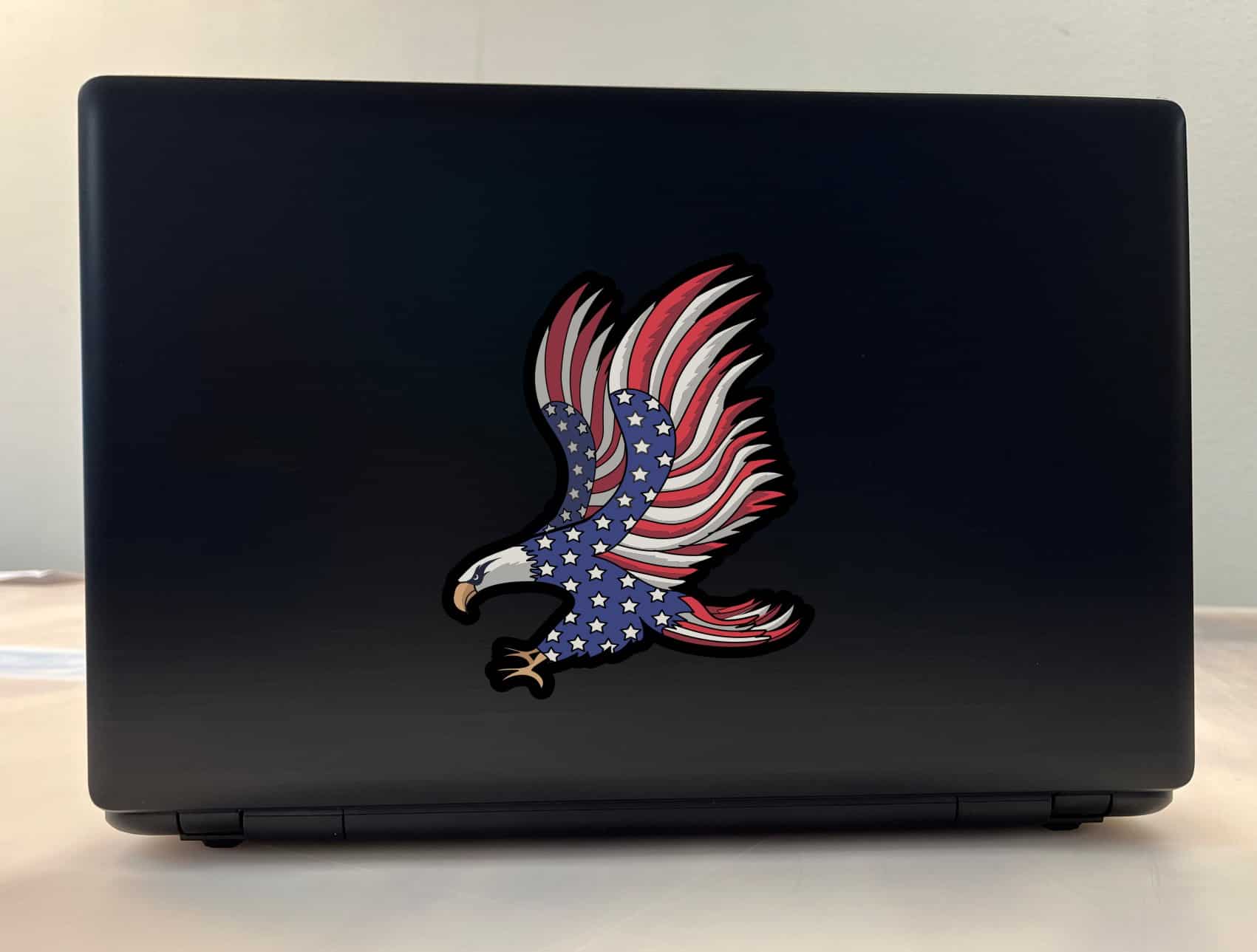 StickerTalk Patriotic Eagle Sticker, 5 inches x 6 inches - Image 4