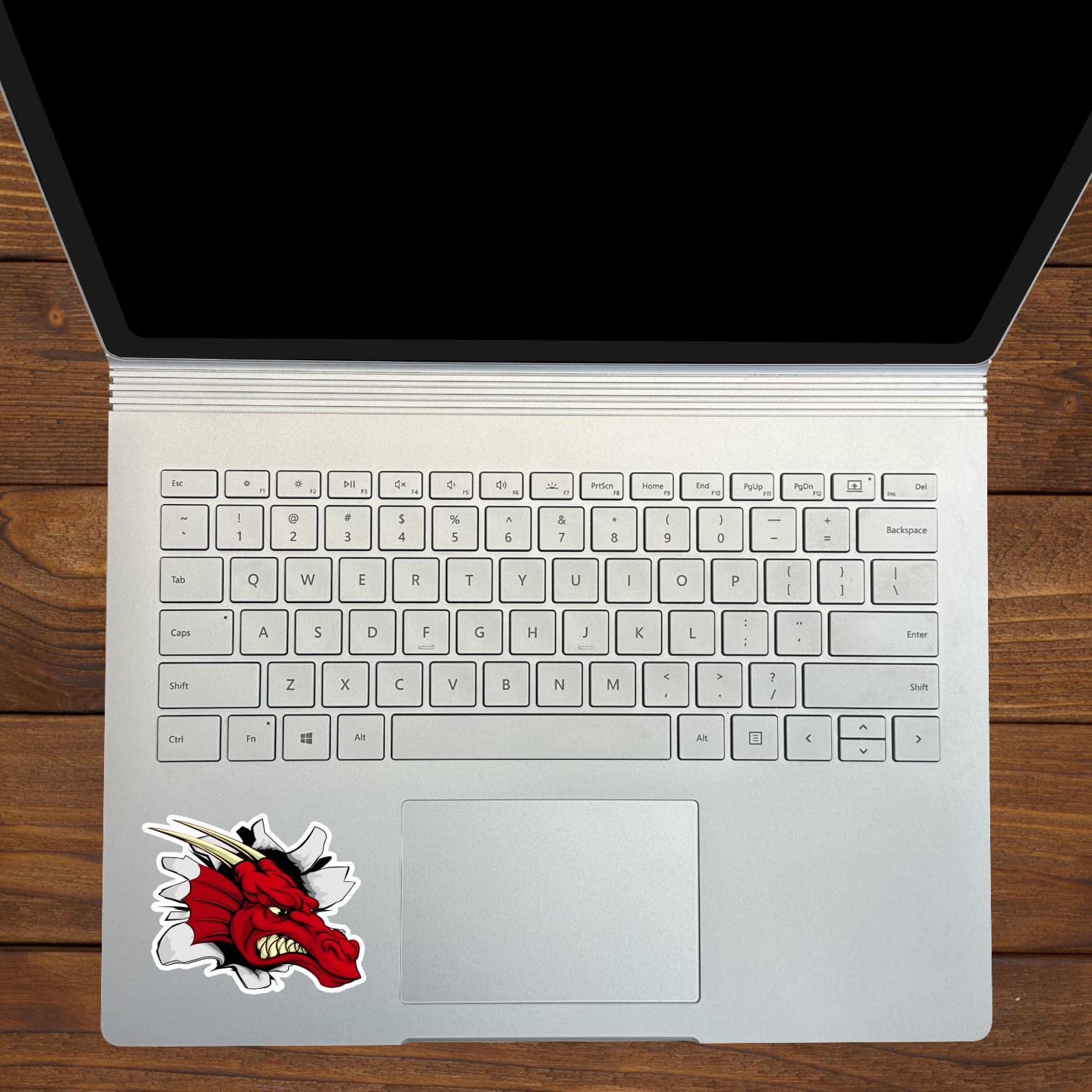 StickerTalk Mirrored Dragon Mascot Stickers, 3 inches x 2.5 inches - Image 4