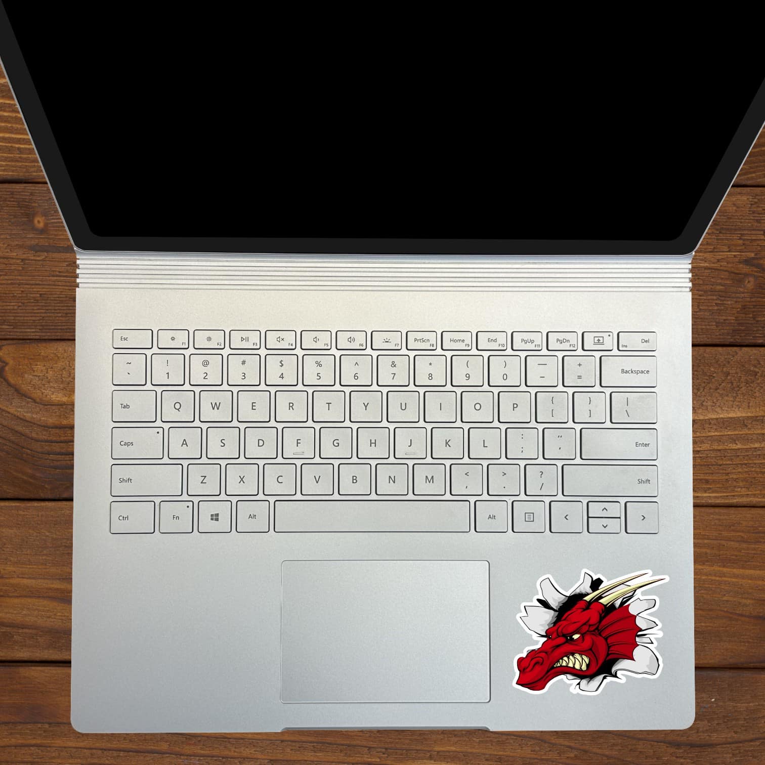 StickerTalk Mirrored Dragon Mascot Stickers, 3 inches x 2.5 inches - Image 5