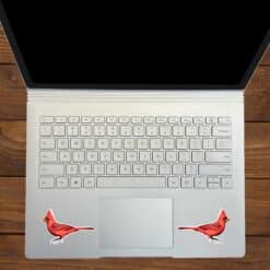 StickerTalk Cardinal Bird Stickers, 3 inches x 2 inches