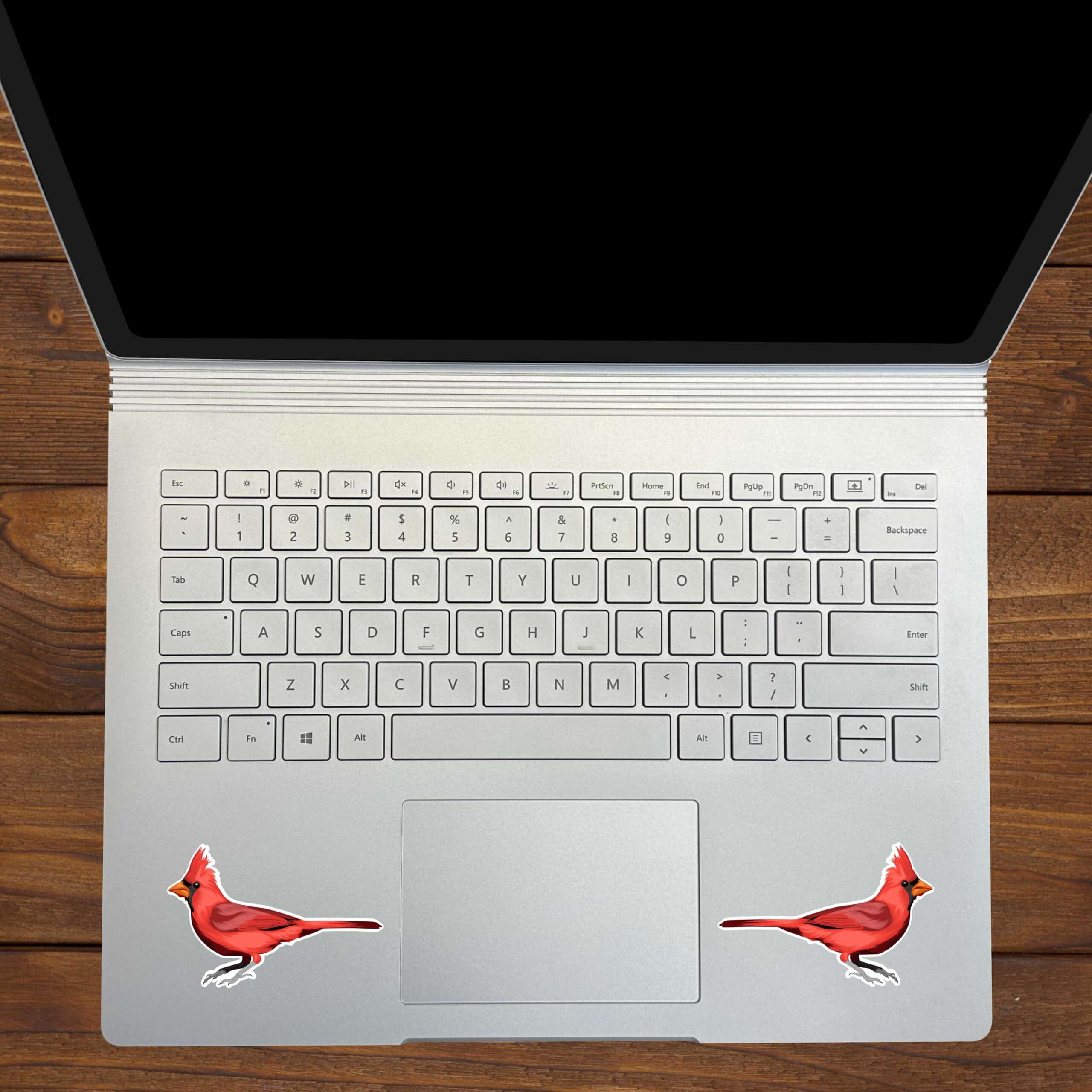 StickerTalk Cardinal Bird Stickers, 3 inches x 2 inches
