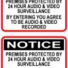 Audio Video Recording Stickers