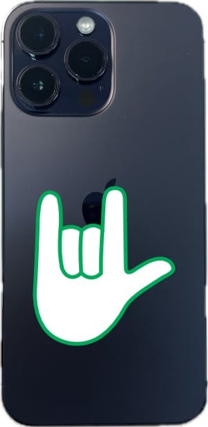 StickerTalk ASL ILY I Love You Hand Stickers, 2 inches x 2.25 inches - Image 7