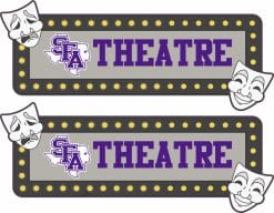 Stephen F. Austin SFA Stickers