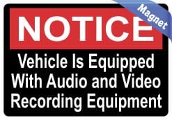 Alternative view of StickerTalk Audio Video Recording Magnet, 5 inches x 3.5 inches