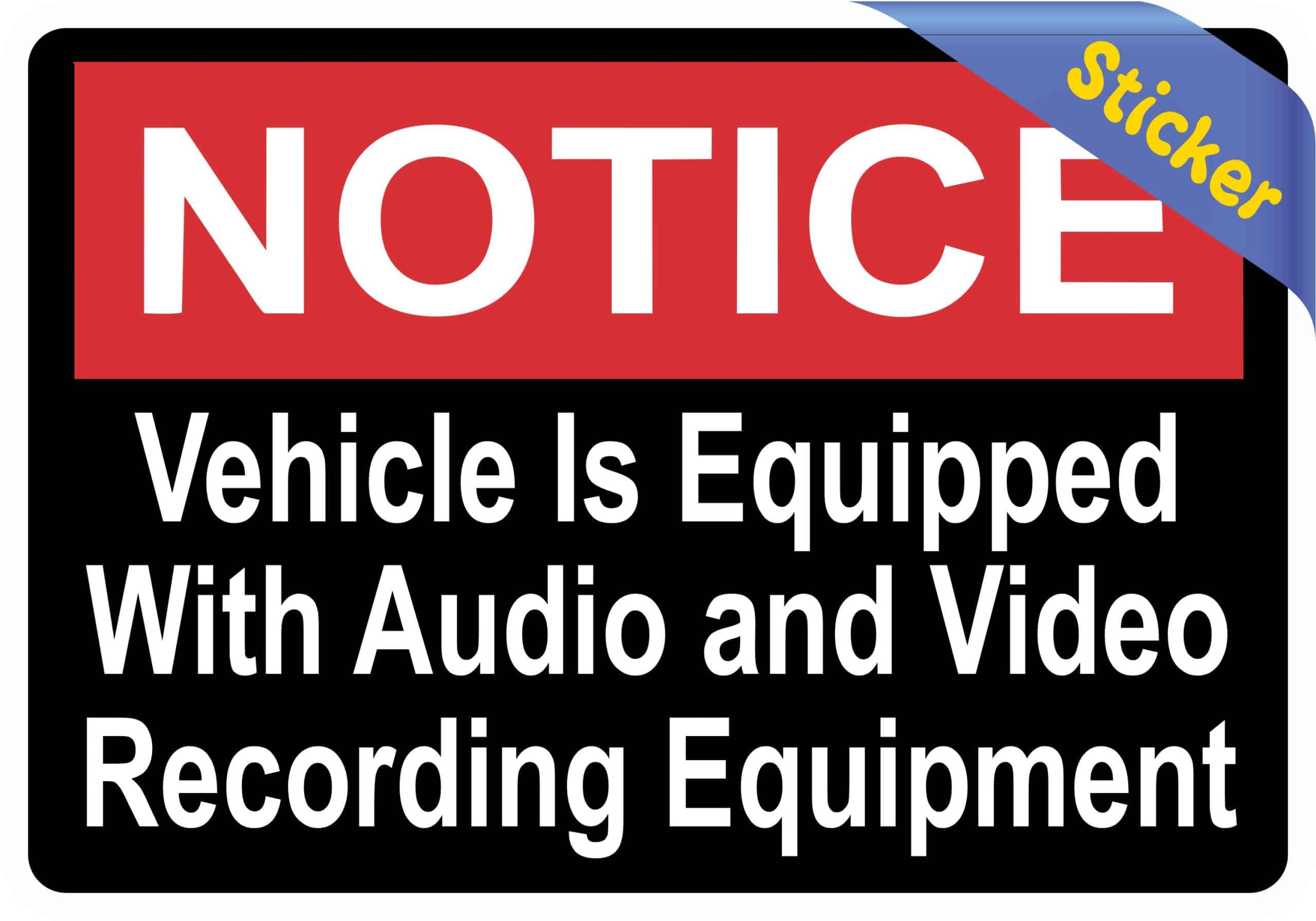 StickerTalk Audio Video Recording Sticker, 5 inches x 3.5 inches - Image 2