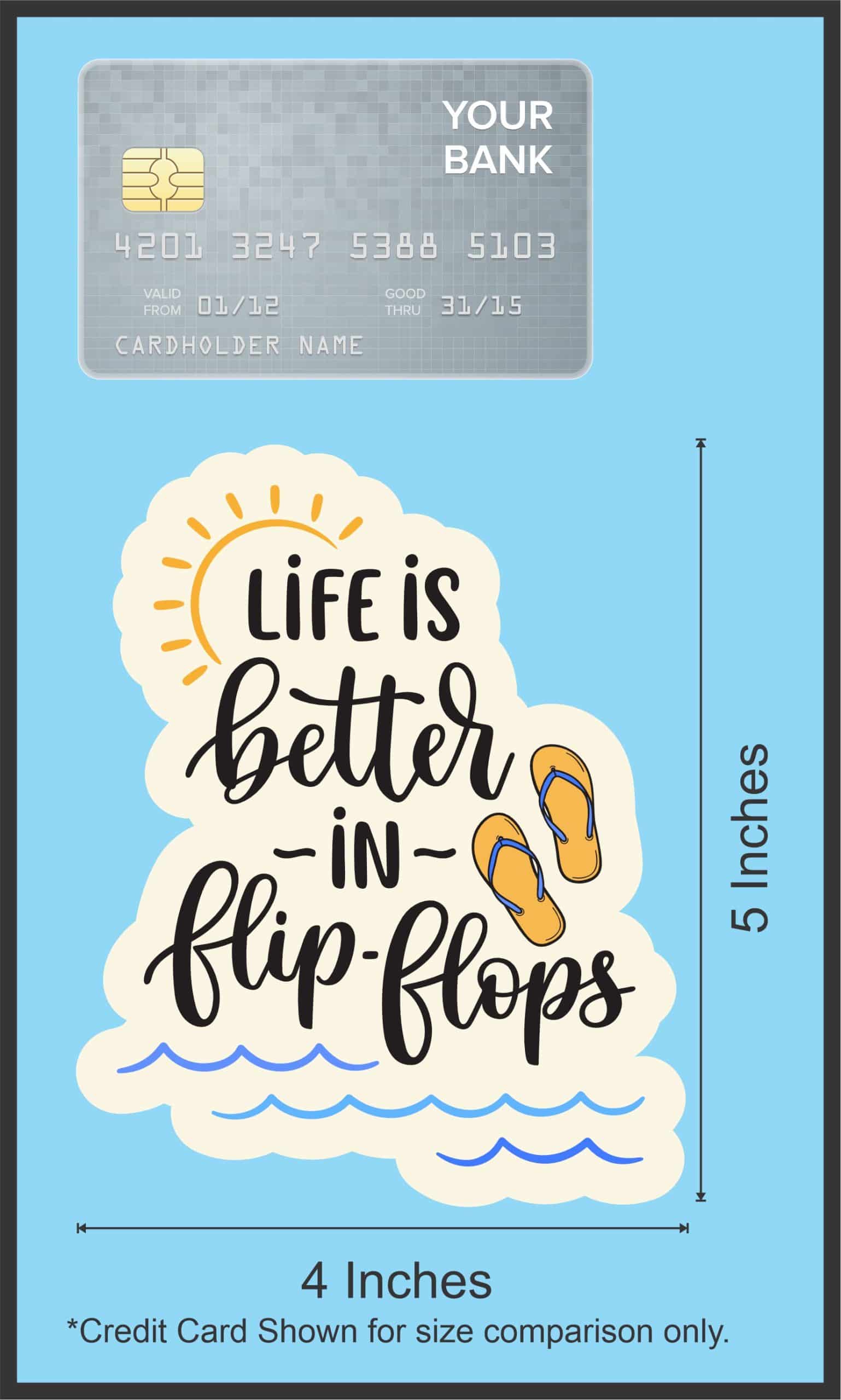 Flip Flop Sticker