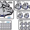 Bulldog Stickers