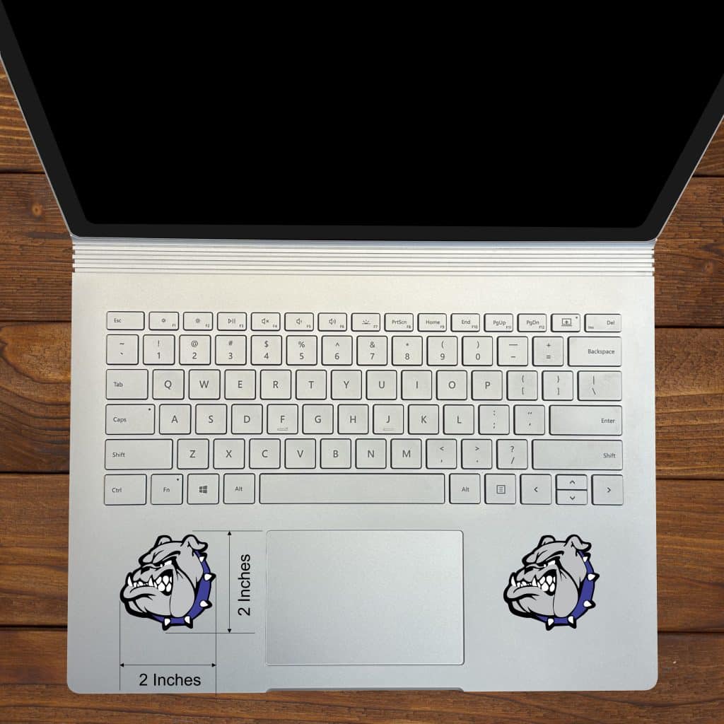 Blue Pc Sticker StickerTalk Blue Collared Bulldog Bundle of Stickers, 5 Sheets of ...