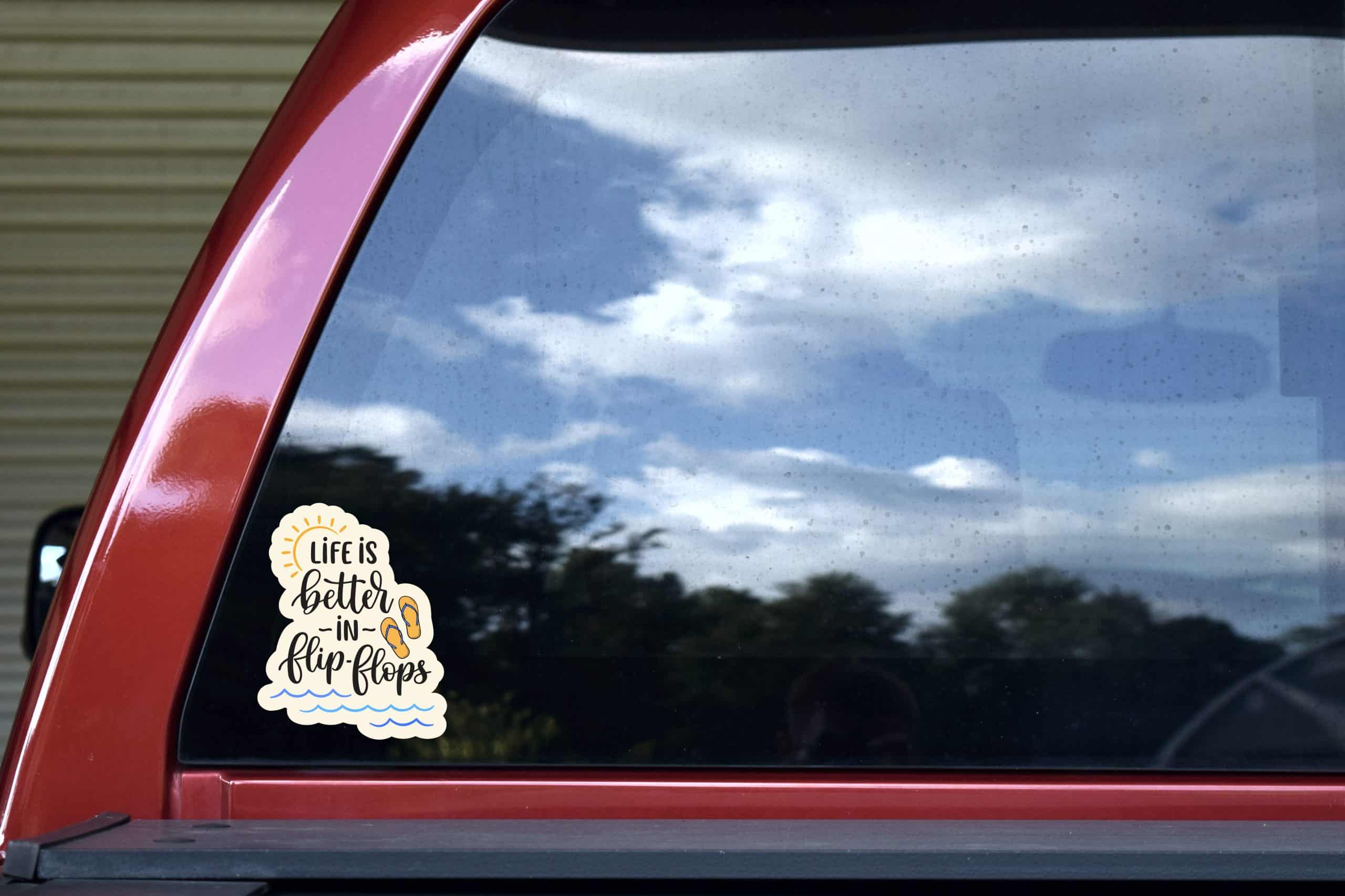 Flip Flop Sticker