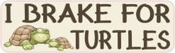 I Brake for Turtles Magnet