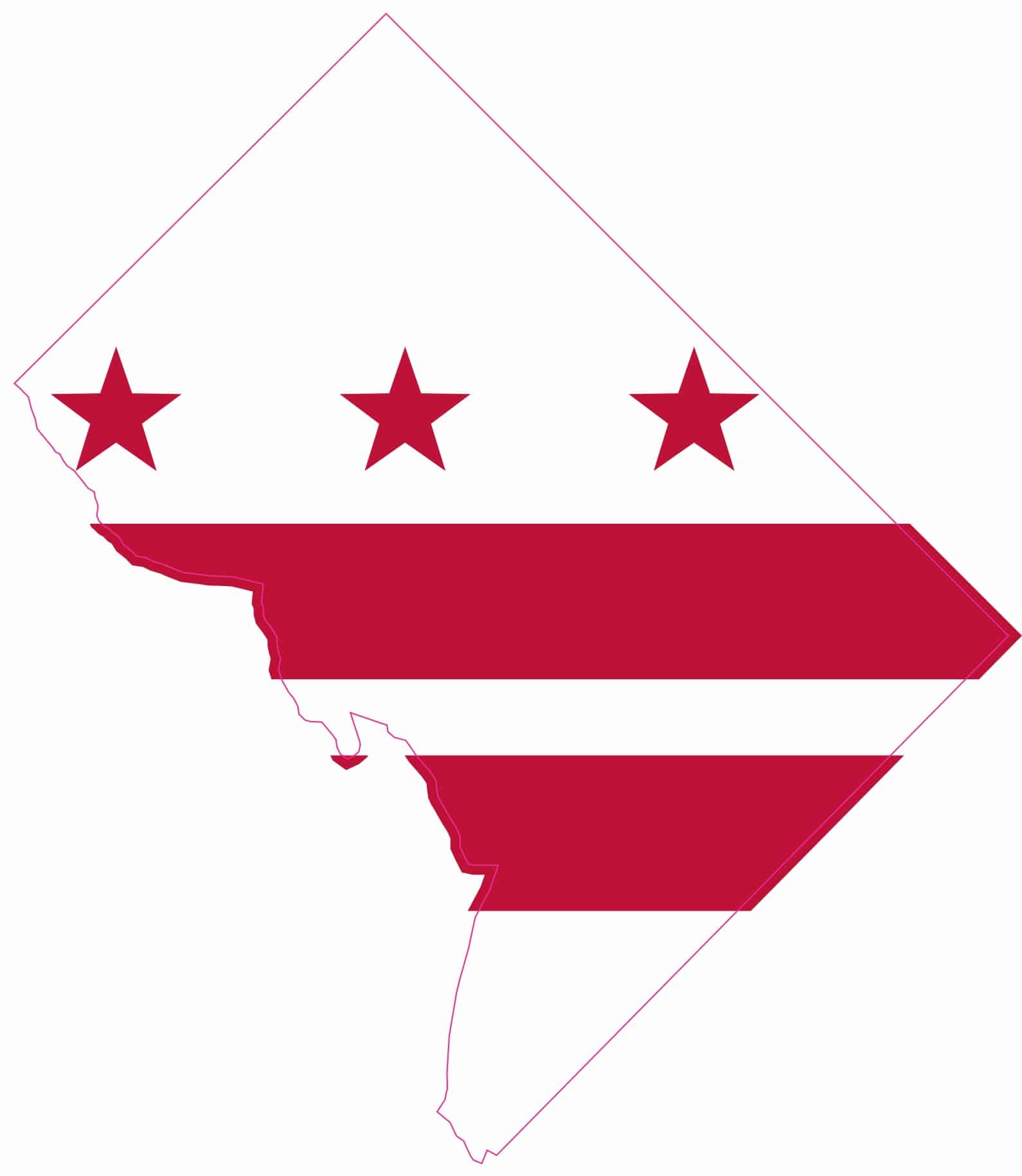 Washington DC Sticker