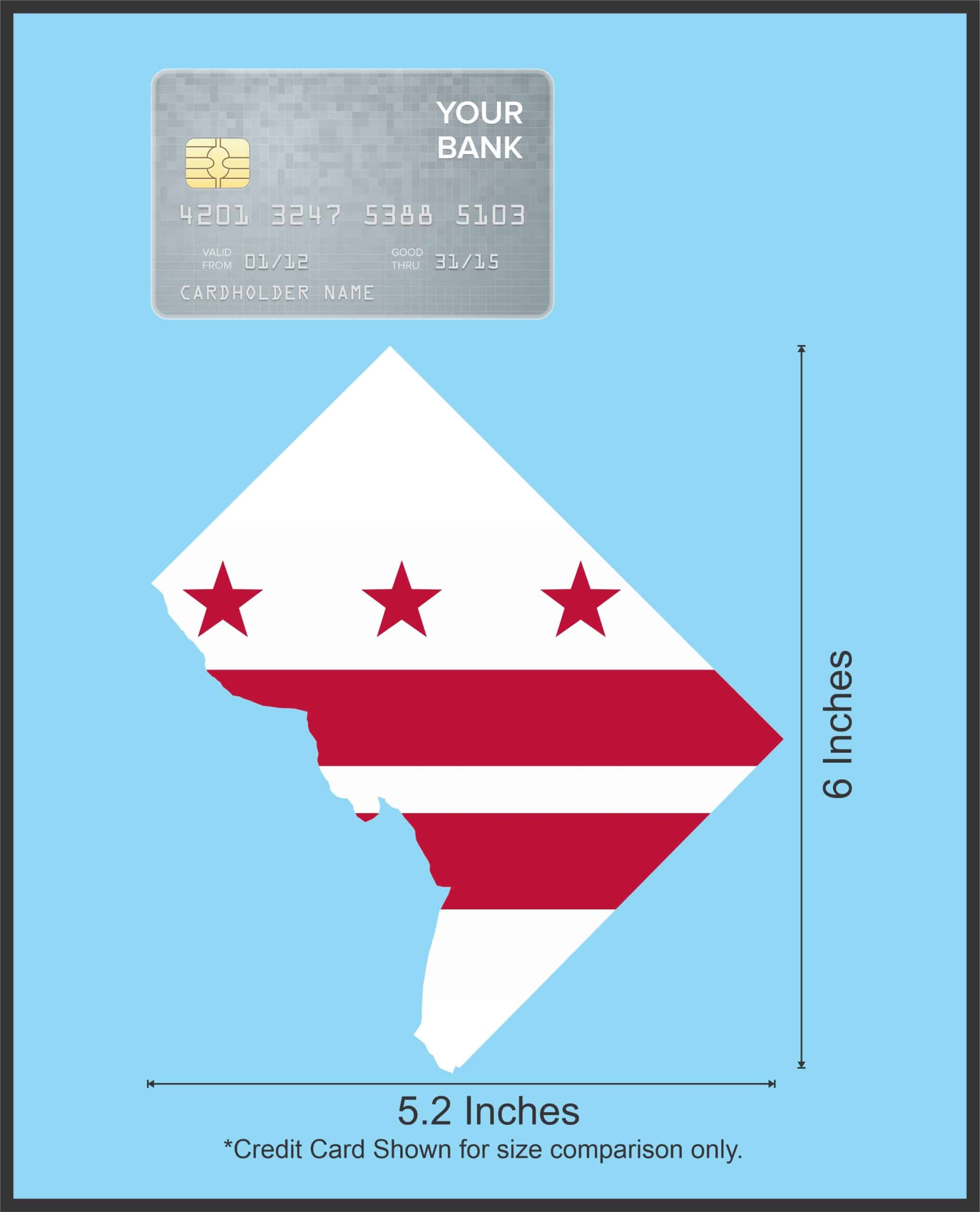 Washington DC Sticker