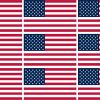 USA Flag Stickers