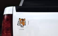 Tiger Mascot Sticker