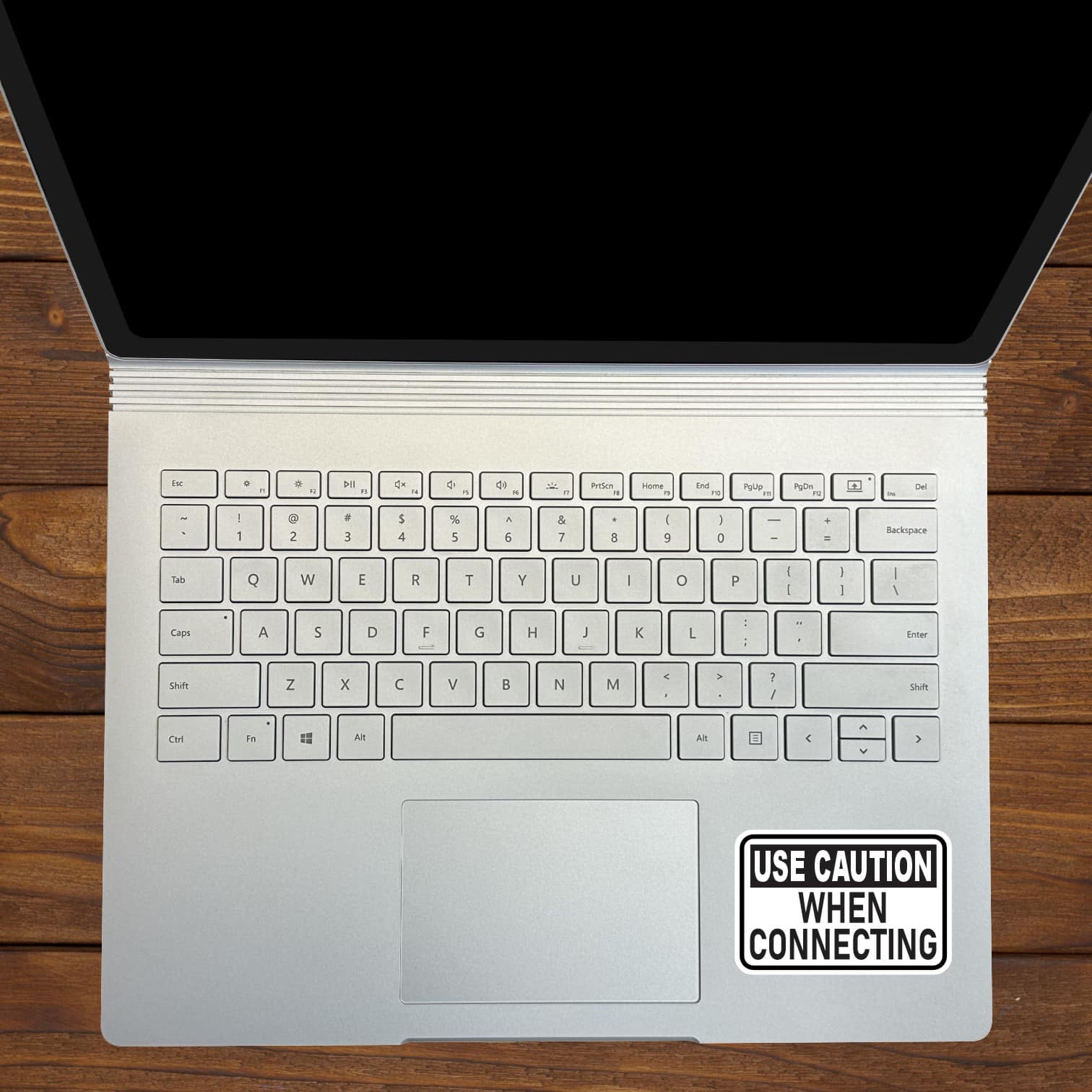 StickerTalk Use Caution When Connecting Stickers, 3 inches x 2 inches - Image 4
