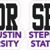 SFA Stephen F. Austin Stickers