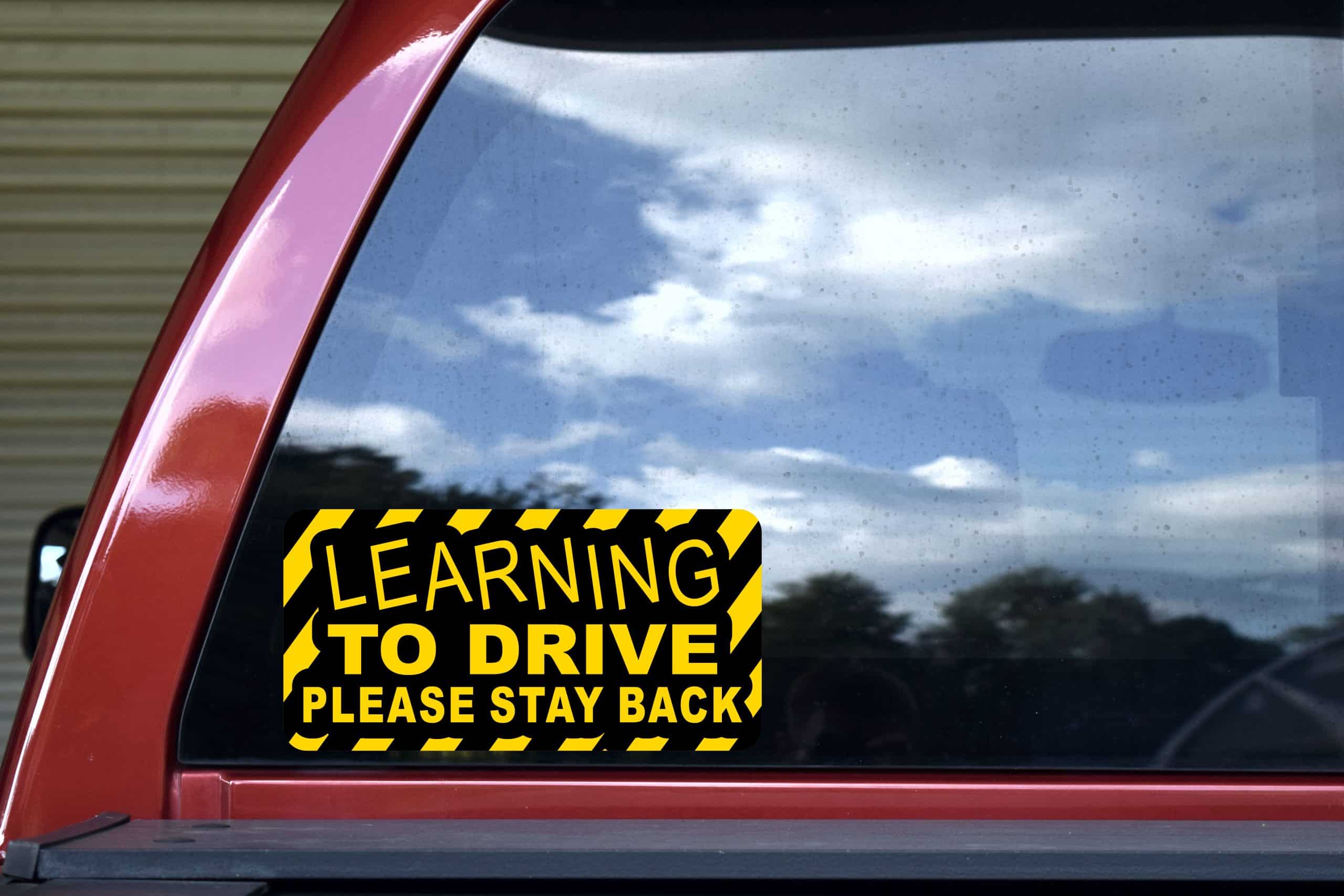 Learning to Drive Sticker