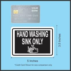 Handwashing Sink Sticker