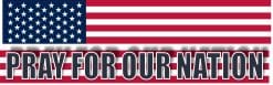 Pray for Our Nation Magnet