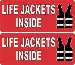 Life Jackets Stickers